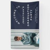 2025年2025年オマール写真海軍ウェルカム卒業パーティー 横断幕 (縦)