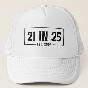 2025年21月21日IN 25 Est 2004 21 キャップ