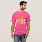 2025年3月14日の皆既月食 ブラッドムーン Tシャツ (正面フル)
