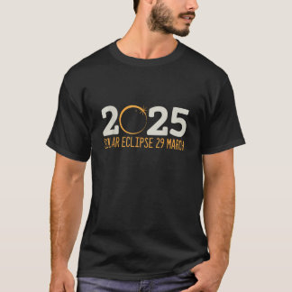 2025年3月29日 日食 天空 Tシャツ