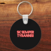 2025年7月4日Sic Semper Tyronis退役軍人トランプR キーホルダー (正面)