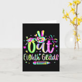 2025年8年卒業クラス教え カード (黄色い花)