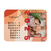 2025年9月家族の写真 マグネット (横)