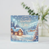 2025年 あたたかさと喜びを願って シーズンカード (スタンド正面)