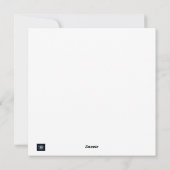 2025年 あたたかさと喜びを願って シーズンカード (裏面)