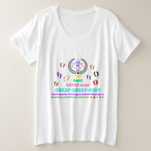 2025年 お偉いお叔母様(G2) 記念グッズ プラスサイズTシャツ