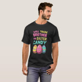 2025年 イースター キャンディ 兄弟 トレード ジョーク Tシャツ (正面フル)