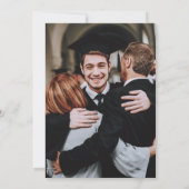 2025年 クリーム卒業パーティー 招待状 (裏面)