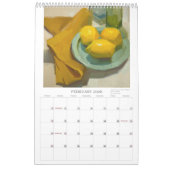 2025年：サラ・セドウィックの絵画 カレンダー (2月 2026)