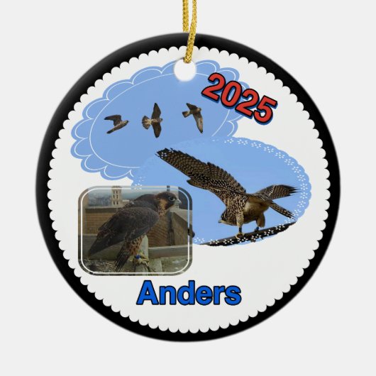 2025年 セラミック サークル オーナメント Anders (正面)
