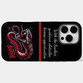 2025年:ヘビお祝い Case-Mate iPhoneケース (裏面 (横))