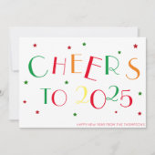 2025年、乾杯！ シーズンカード (正面)