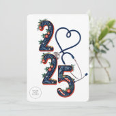 2025年 医療用 カスタム ロゴ テキスト テンプレート クリスマス (スタンド正面)