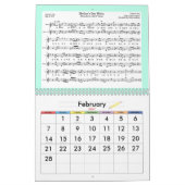 2025年〔占星術の〕十二宮図暦 カレンダー (2月 2027)