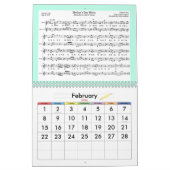 2025年〔占星術の〕十二宮図暦 カレンダー (2月 2026)