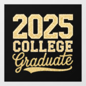 2025年 大学卒業式 シニアスクール ウィンドウサイン (シート)