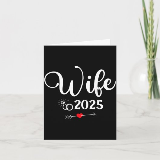 2025年 婚約パーティー 夫婦おそろい カード (正面)