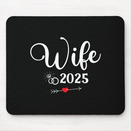 2025年 婚約パーティー 夫婦おそろい マウスパッド (正面)