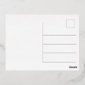 2025年 新年 おめでとう ホリデー ポストカード (裏面)