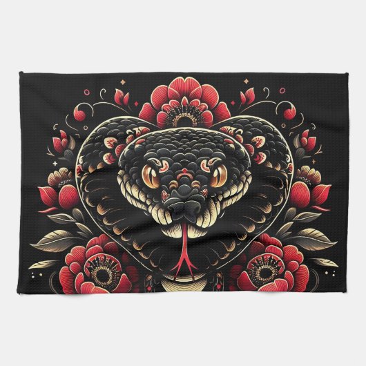 2025年:知恵、変容 キッチンタオル (横)