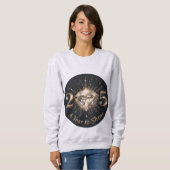 2025年：輝くべき年 スウェットシャツ (正面フル)