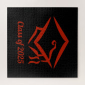 2025年BLKBRDカスタム卒業年号 ジグソーパズル (横)