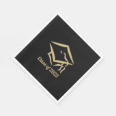 2025年BLKVMG年度卒業クラスカスタマイズ スタンダードランチョンナプキン (角)