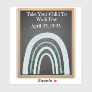 2025年Boho Chalkboarで子どもを働かせる シール