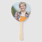 2025年Brown Photo Graduation Thank ハンドファン (裏面)