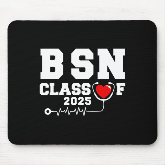 2025年Bsn看護学士課程 マウスパッド (正面)
