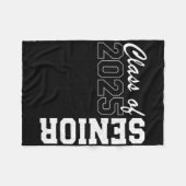 2025年Ck上級課程から卒業シニア2 フリースブランケット (正面(横))