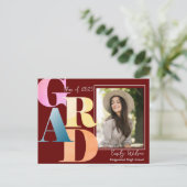 2025年GRAD 2枚フォトレッド研究者発表 ポストカード (スタンド正面)