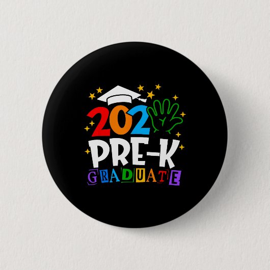 2025年Pre-k Graduate 2020年Preschool Graduation Cl 缶バッジ (正面)