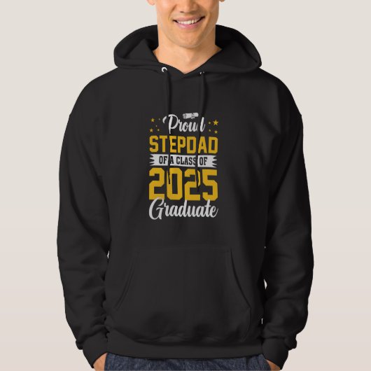 2025年Stepdad Senior 誇りを持った 2025年Stepdad Of A Class パーカ (正面)