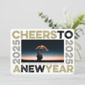 2025応援から新年のタイポグラフィブロック写真 シーズンカード (スタンド正面)