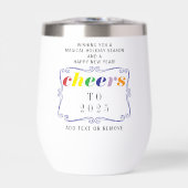 2025応援モダンレトロホリデーハッピーニューイヤー (正面)