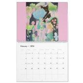 2025愛はオールアーお洒落ト カレンダー (2月 2026)