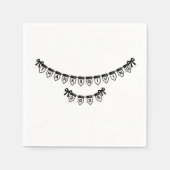 2025感謝祭バナーフォントデザインカスタムナプキン スタンダードカクテルナプキン (正面)