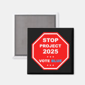 2025救年投票ストップ民主化計画 マグネット (正面/裏面)