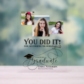 2025数々の年写真研究発表授業 アクリルサイン (ニュートラル)