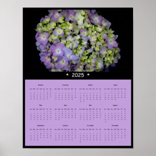 2025春の花ウォールカレンダーポスター ポスター