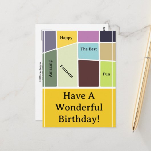 2025春 ポストカード (正面/裏面インサイチュ)