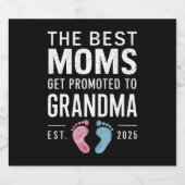 2025最高の年にモムが祖母に昇進 ビールラベル (シングルラベル)