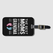 2025最高の年にモムが祖母に昇進 ラゲッジタグ (正面横)