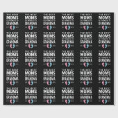 2025最高の年にモムが祖母に昇進 ラッピングペーパー (フラット)