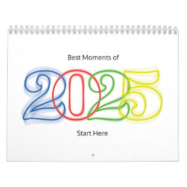 2025最高の年の瞬間はこちら カレンダー