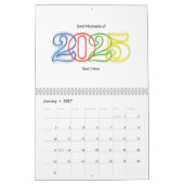 2025最高の年の瞬間はこちら カレンダー (1月 2027)