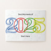 2025最高の年の瞬間はこちら ジグソーパズル (横)