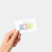 2025最高の年の瞬間はこちら バッジ (手持ち)