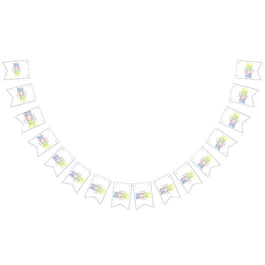 2025最高の年の瞬間はこちら バンティングフラッグ (全)